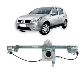 Máquina Vidro Elétrica Sandero 4 Portas 2007 a 2014 Sem Motor Dianteiro Direito