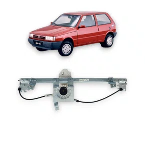 Máquina Vidro Elétrica Sandero 4 Portas 2007 a 2014 Sem Motor Dianteiro Esquerdo