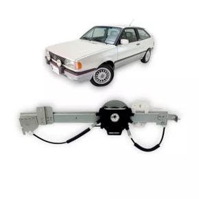 Máquina Vidro Elétrico Encaixe Motor Mabuchi Gol Saveiro Parati Voyage 2 Portas 1980 Até 1996 Direito Passageiro