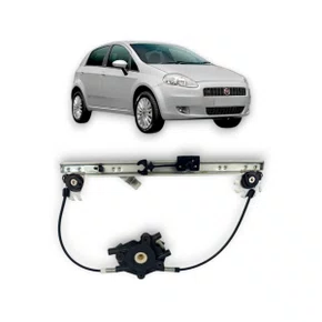 Máquina Vidro Elétrico Punto 2007 a 2011 Sem Motor Dianteiro Direito
