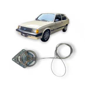 Máquina Vidro Manual Chevette Marajo 2P 1983 a 1994 Direito Caroneiro
