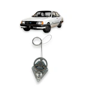 Máquina Vidro Manual Chevette Marajo 2P 1983 a 1994 Esquerdo Motorista