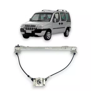 Máquina Vidro Manual Doblo 2002 a 2016 Lado Direito 