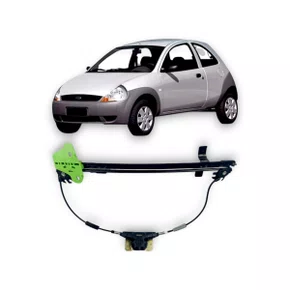 Máquina Vidro Manual Ford Ká 1997 a 2013 Lado Esquerdo
