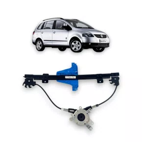 Máquina Vidro Traseira Elétrica Encaixe Bosch Fox Crossfox Spacefox 2003 a 2019 Esquerdo Motorista