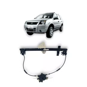 Máquina Vidro Traseira Elétrica Encaixe Motor Mabuchi Ecosport 2003 a 2012 Esquerdo Motorista