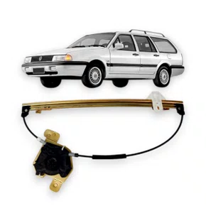 Máquina Vidro Traseira Elétrica Encaixe Motor Mabuchi Santana Quantum 1997 a 2006 Direito Passageiro