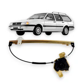 Máquina Vidro Traseira Elétrica Encaixe Motor Mabuchi Santana Quantum 1997 a 2006 Esquerdo Motorista