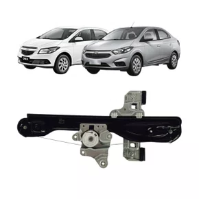 Maquina Vidro Traseiro Eletrica Onix/Prisma 2012 a 2021 Motor Original Direito
