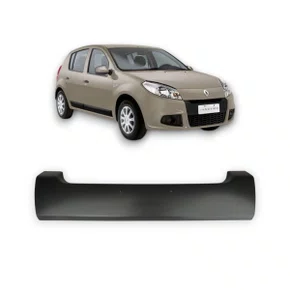 Moldura Acabamento Parachoque Dianteiro Sandero 2011 a 2014 Central