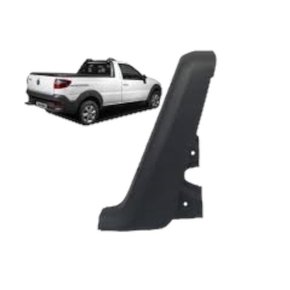 Moldura Coluna Cacamba Strada work/Fire/Trek 2013 a 2017 Direito