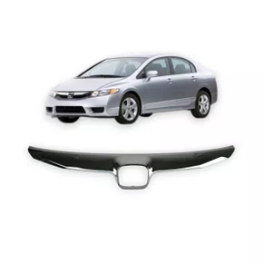 Moldura Da Grade Honda Civic 2009,2010,2011 Cromada
