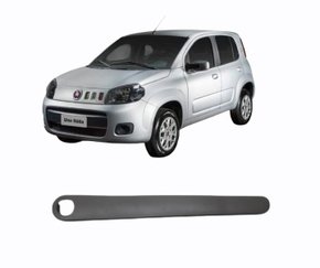 Moldura do Puxado Porta Interno Uno Novo 2 e 4 Portas Fiorino Nova Cinza Com Furo Lado Direito Passageiro