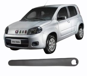 Moldura do Puxado Porta Interno Uno Novo 2 e 4 Portas Fiorino Nova Cinza Com Furo Lado Esquerdo Motorista