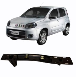 Apoio Moldura do Puxado Porta Traseiro Interna Uno Novo 2011 a 2015 4 Portas Preto  
