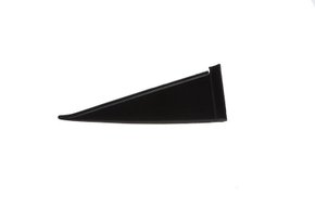 Moldura Externa Porta Traseira Corsa 1994 a 2016 Lado Direito Caroneiro Preto