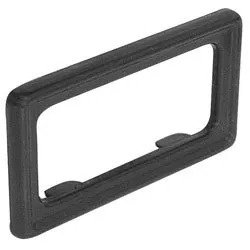 Moldura Maçaneta Interna Dianteira E Traseira Preta Uno 1984 a 1994 Preto