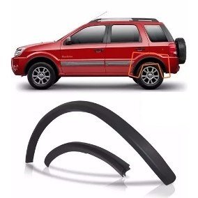 Moldura Paralama Traseiro Ecosport  03 a 12 Par Esquerdo