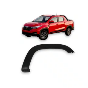 Moldura Paralama Traseiro Strada Nova Apos 2020 Esquerdo