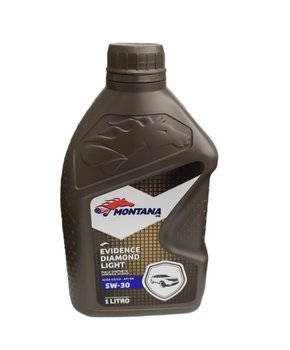 Oleo Sintetico 5W30 (Diesel Leve, Gasolina, Gnv, Alcool) Montana Evidence Diamond Light 1 Litro MONTANA OIL