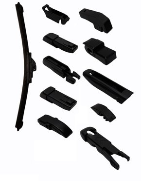 Palheta Flexivel Universal 14' Polegadas C/ 10 Encaixes Diferentes SKYWIND