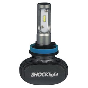 Par Lâmpada H11 Ultraled  Titanium 12v 6000k 50w 5000lm SHOCKLIGHT