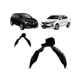 Parabarro Proteção Interna Paralama Argo Cronos 2017 a 2023 Dianteiro Esquerdo Motorista