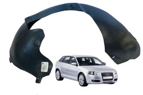 Parabarro Proteção Interna Paralama Audi A3 2007 a 2009 Traseiro Direito Passageiro