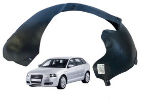 Parabarro Proteção Interna Paralama Audi A3 2007 a 2009 Traseiro Esquerdo Motorista 
