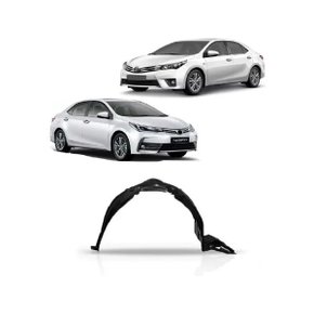 Parabarro Proteção Interna Paralama Corolla 2014 a 2017 Dianteiro Esquerdo Motorista 