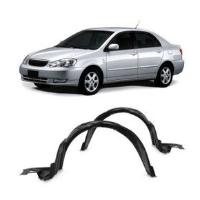 Parabarro Proteção Interna Paralama Corolla Fielder 2003 a 2008 Esquerdo Motorista 