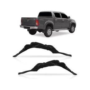 Parabarro Protecao Interna Paralama Hilux Aberta 2005 Até 2011 Pick UP Traseira Esquerda Motorista 