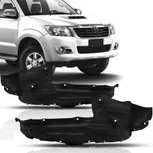 Parabarro Proteção Interna Paralama Hilux Srv 2012 a 2015 Dianteiro Esquerdo Motorista 