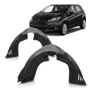 Parabarro Proteção Interna Paralama New Fiesta Hatch 2011 a 2015 Dianteiro Direito Passageiro 
