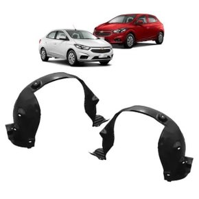Parabarro Proteção Interna Paralama Onix Prisma 2013 a 2019 LS LT LTZ JOY Dianteiro Esquerdo Motorista 
 
