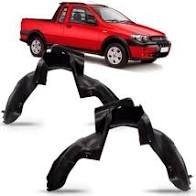 Parabarro Proteção Interna Paralama Palio Weekend Adventure Strada 2005 a 2007 Dianteiro Esquerdo Motorista 
