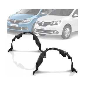 Parabarro Proteção Interna Paralama Sandero 2015 a 2019 Logan 2014 a 2019  Dianteiro Direito Passageiro 