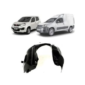 Parabarro Proteção Interna Paralama Uno Novo 2010 a 2016 Dianteiro Direito Passageiro 