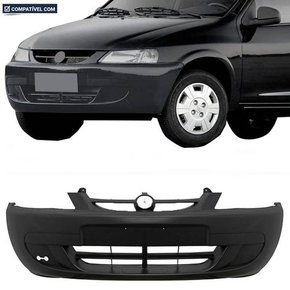 Parachoque Dianteiro Celta 2001 a 2006 Preto Liso