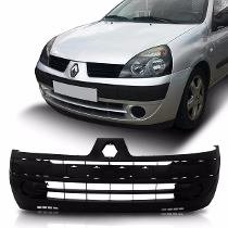 Parachoque Dianteiro Clio 2003 a 2005 Preto Liso