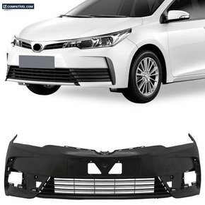 Parachoque Dianteiro Corolla 2017 a 2019 Preto Liso