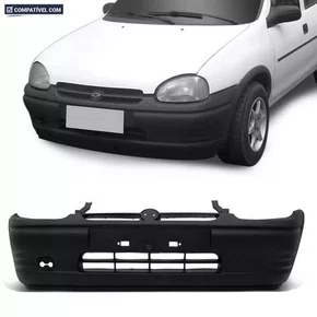Parachoque Dianteiro Corsa Pickup Sedan 1994 a 1999 Preto Texturizado