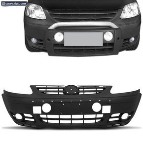 Parachoque Dianteiro Crossfox 2005 a 2007 Preto Texturizado