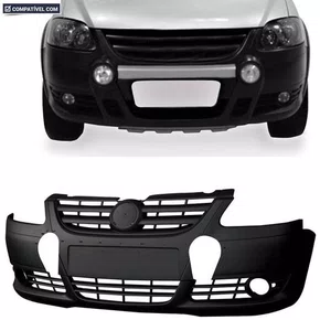 Parachoque Dianteiro Crossfox 2008 a 2010 Preto Texturizado