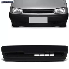 Parachoque Dianteiro Gol Parati Saveiro Special G2 1995 a 1999 Preto Texturizado