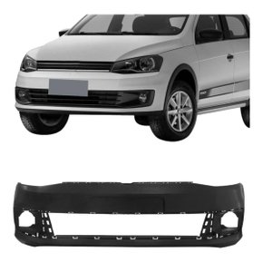 Parachoque Dianteiro Gol Voyage G6 Track G6 2013 a 2016 Preto Liso