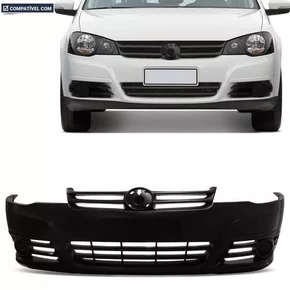 Parachoque Dianteiro Golf 2007 a 2014 Preto Liso