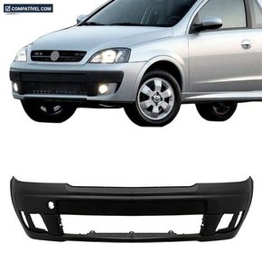 Parachoque Dianteiro Montana Sport 2002 a 2007 Preto Liso Parcial