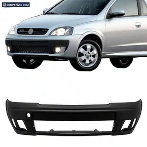 Parachoque Dianteiro Montana Sport 2002 a 2007 Preto Liso Parcial