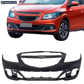 Parachoque Dianteiro Onix Prisma 2012 a 2016 Preto Liso